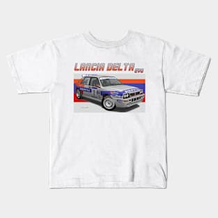 Lancia Delta EVO GrpA Kids T-Shirt